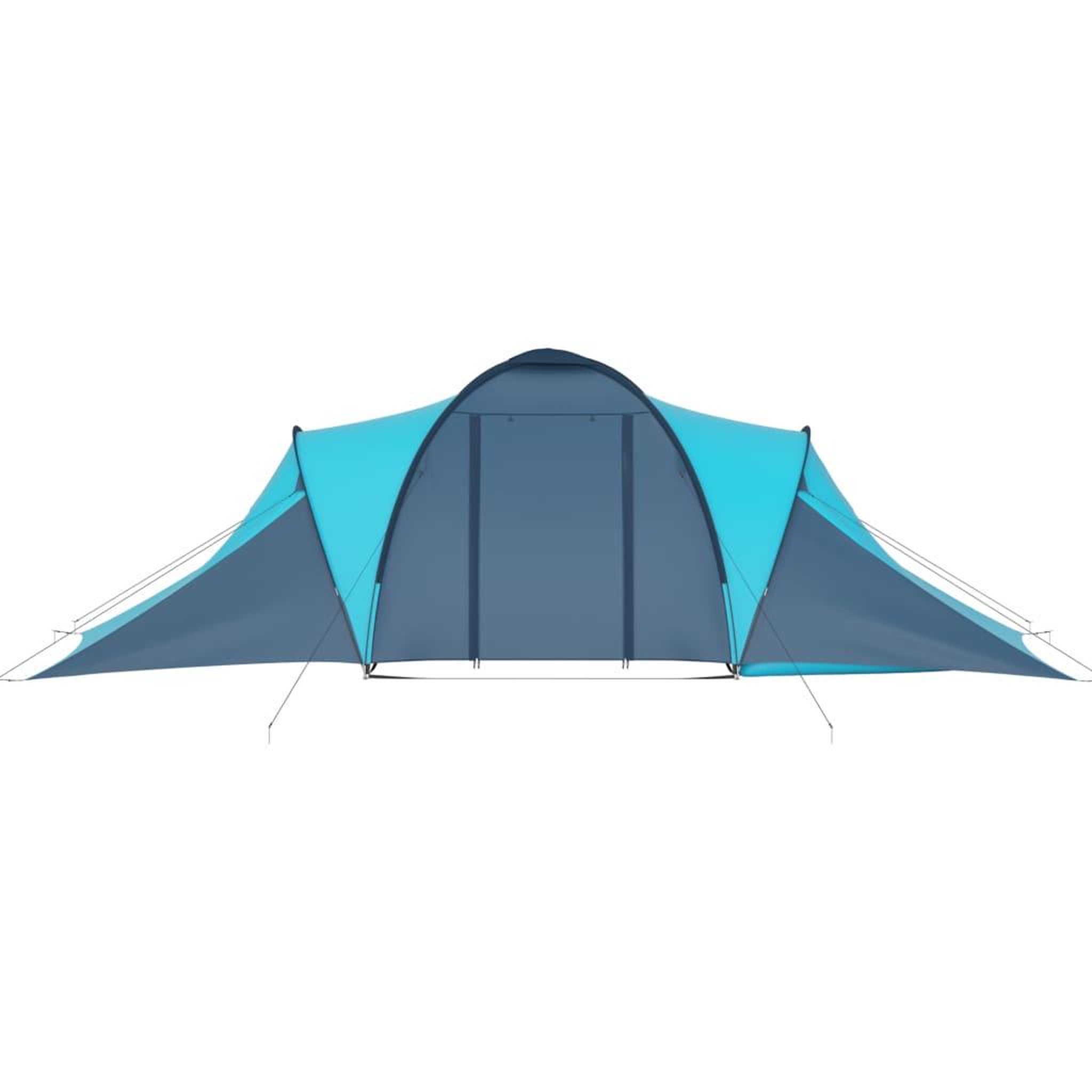 Voir la diapositive 4 : VIDAXL Tente de camping pour 6 personnes bleu et bleu clair
