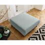 Voir la diapositive 4 : BEST MOBILIER Cristal - pouf modulable - 95 cm - en velours côtelé