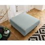Voir la diapositive 4 : BEST MOBILIER Cristal - pouf modulable - 95 cm - en velours côtelé