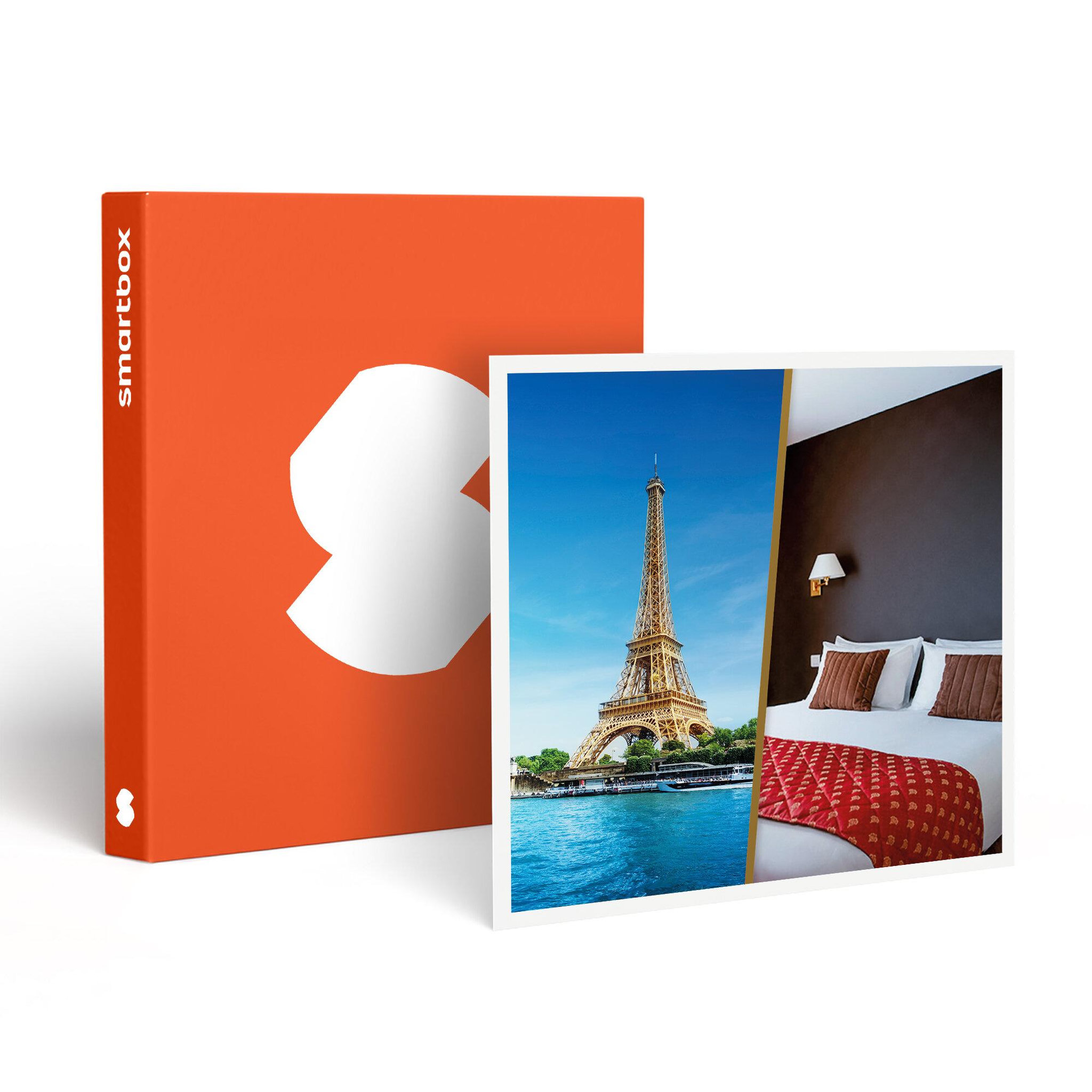 Smartbox Séjour à paris avec visite guidée d'1h30 du sommet de la tour eiffel - coffret cadeau multi-thèmes
