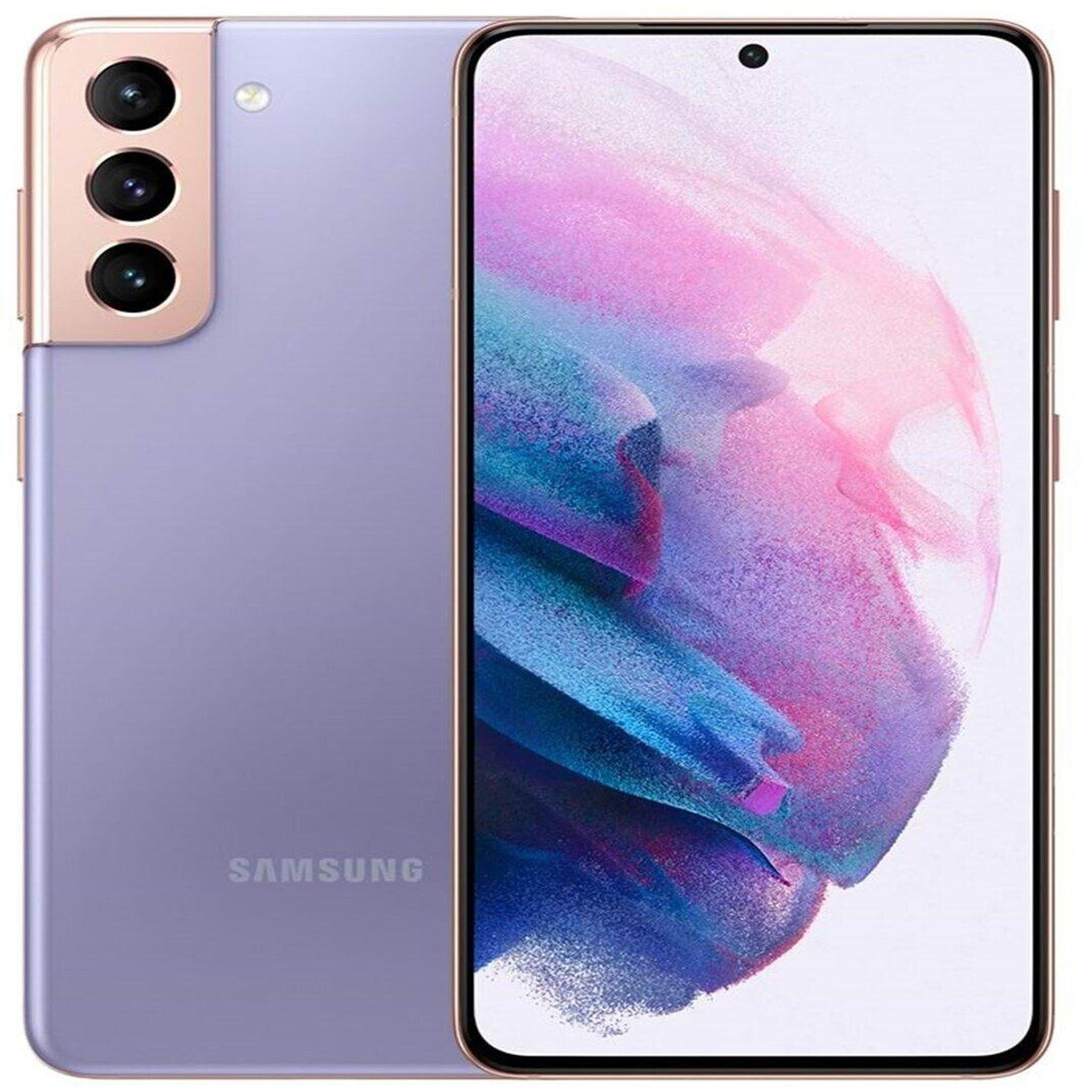 Voir la diapositive 1 : Samsung Galaxy S21 5G (Dual Sim) Reconditionné 256 Go - Grade A+ - Violet