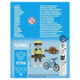 Voir la diapositive 2 : PLAYMOBIL 71756 Cycliste avec vtt et souche d'arbre