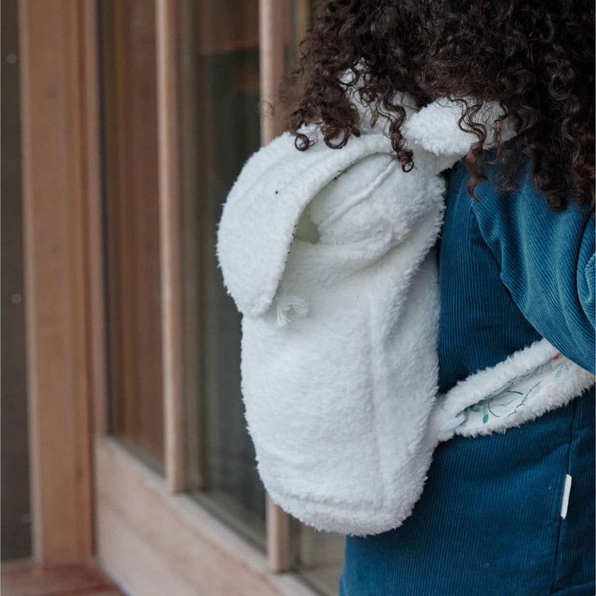 Petit Béguin Sac à dos enfant en sherpa Alaska