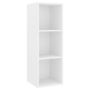 Voir la diapositive 4 : VIDAXL Ensemble de meuble TV 3 pcs Blanc Bois d'ingenierie