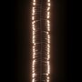 VIDAXL Guirlande lumineuse a LED groupees 3000 LED Blanc chaud 23m PVC