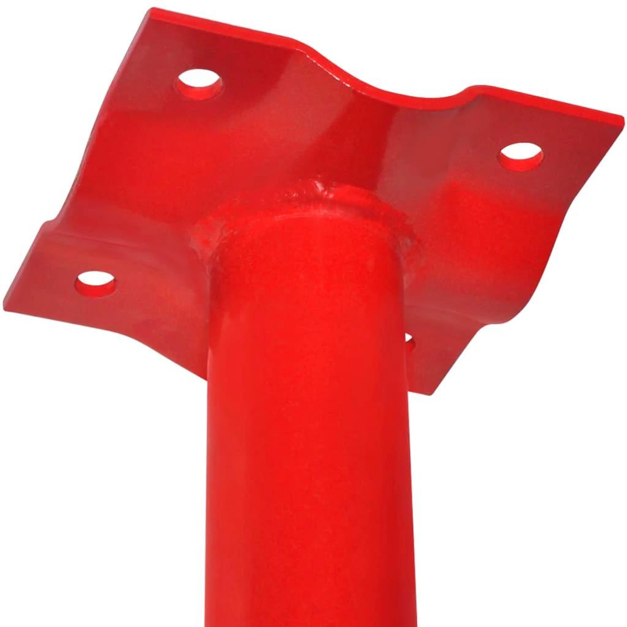Voir la diapositive 4 : VIDAXL Support Acrow 280 cm Rouge