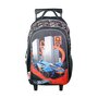 Voir la diapositive 1 : Bagtrotter BAGTROTTER Sac à dos à roulettes Hot Wheels Multicolore