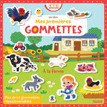 MES PREMIERES GOMMETTES. A LA FERME, AVEC PLUS DE 60 GOMMETTES REPOSITIONNABLES, Fabre Léa