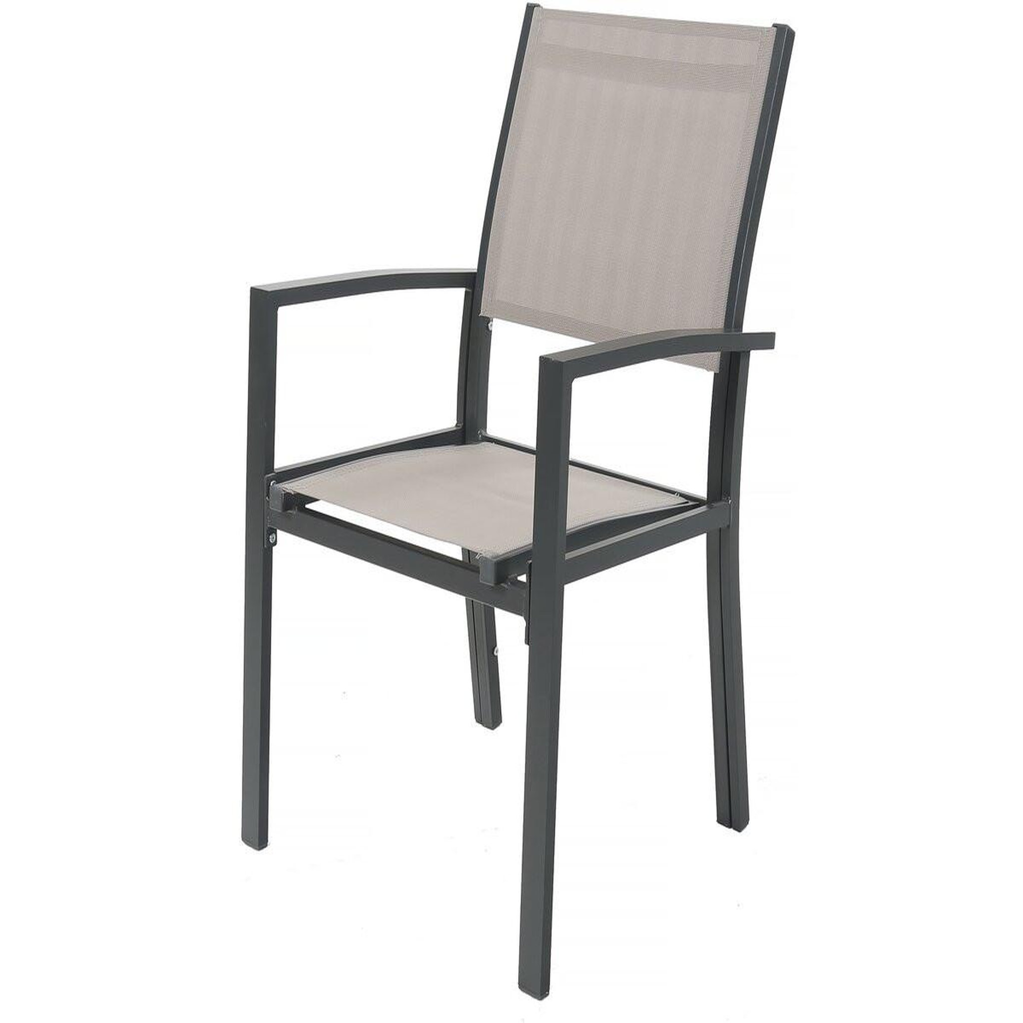 Voir la diapositive 4 : Habitat et Jardin Salon de jardin repas extensible  lagos  - 200/320 x 105 x 76 cm - taupe - 10 places