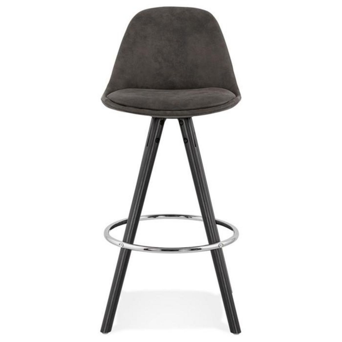 Paris Prix Tabouret de Bar Scandinave  Miro  87cm Gris & Noir