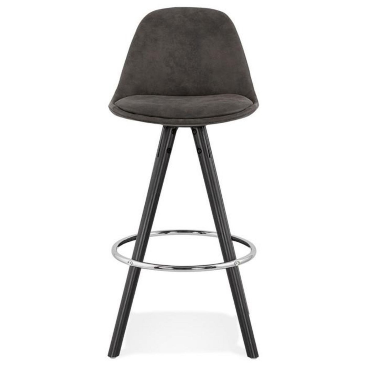 Paris Prix Tabouret de Bar Scandinave  Miro  87cm Gris & Noir