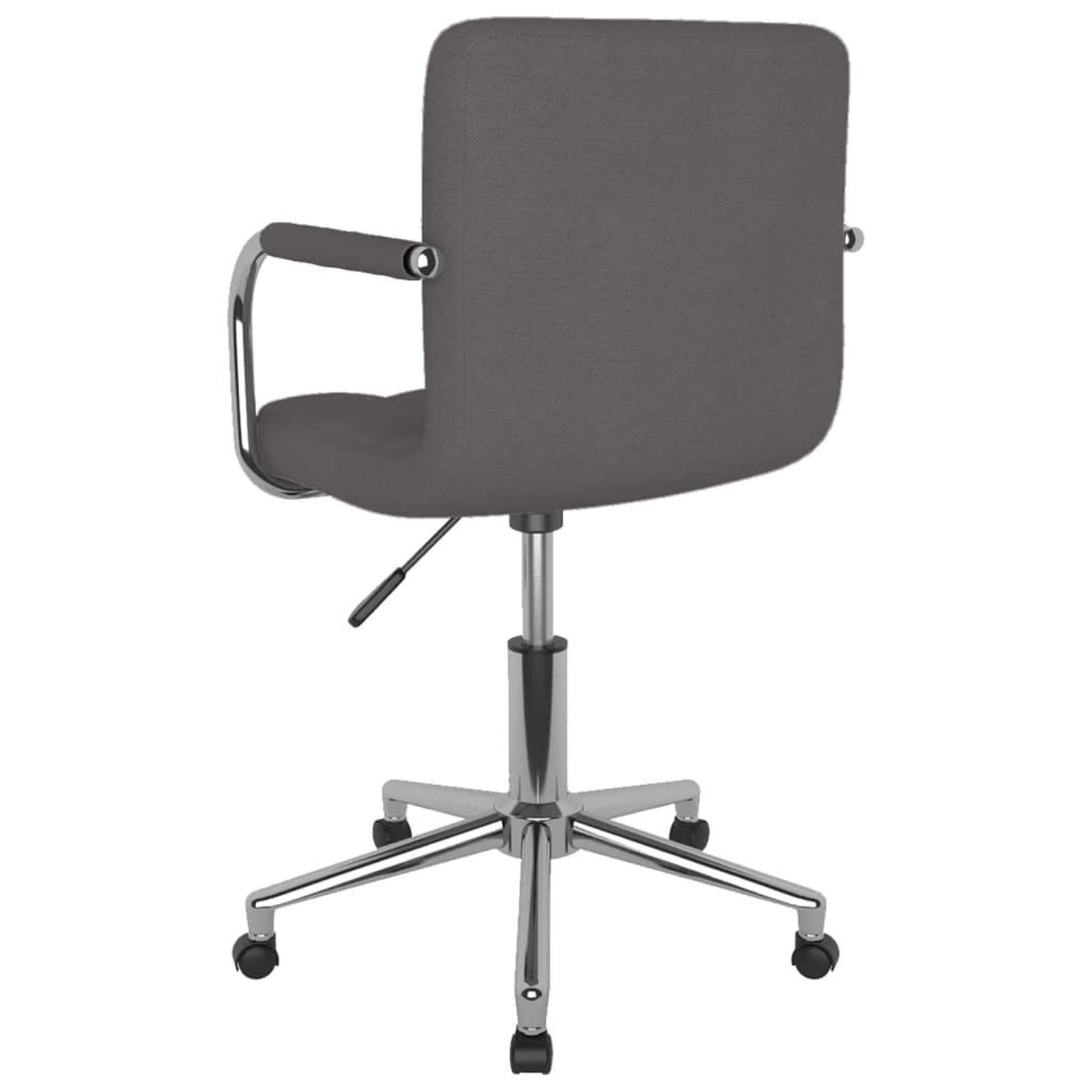 Voir la diapositive 5 : VIDAXL Chaise pivotante de bureau Taupe Tissu