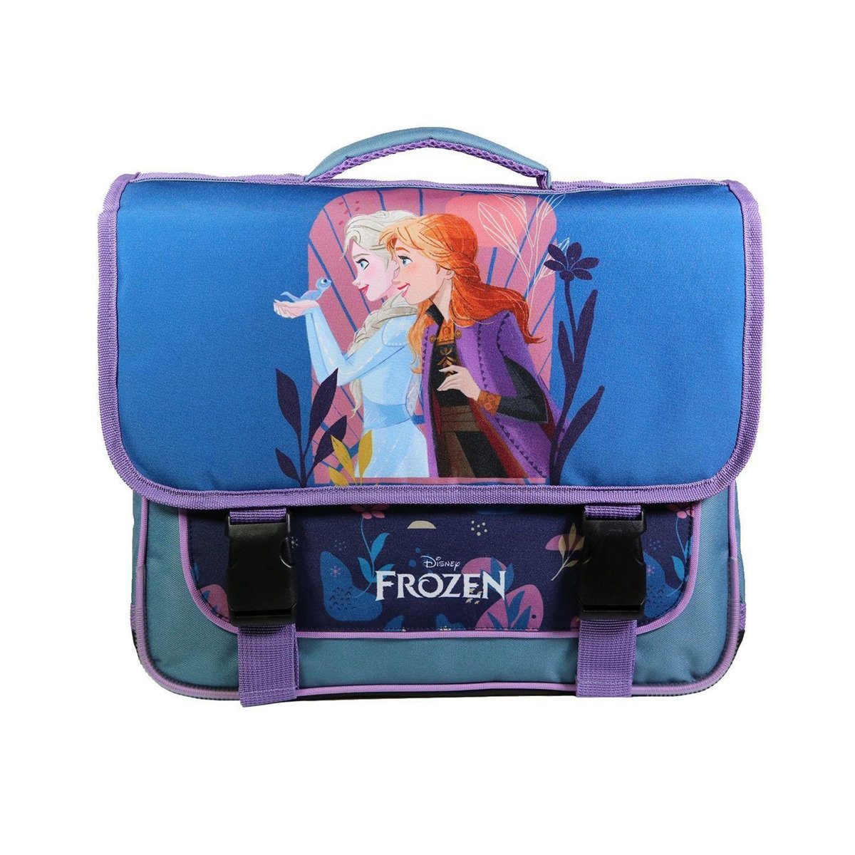 Bagtrotter BAGTROTTER Cartable 38 cm La Reine des Neiges / Frozen Bleu Elsa