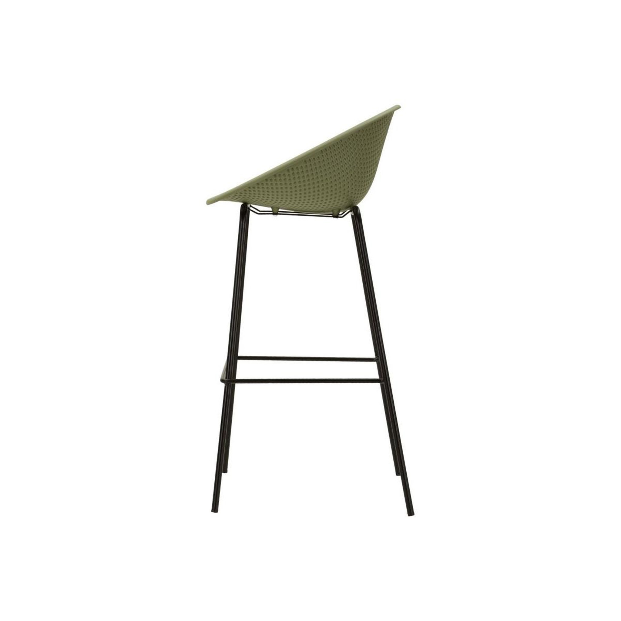 Voir la diapositive 4 : Paris Prix Lot de 2 tabourets de bar  ibiza  98cm vert