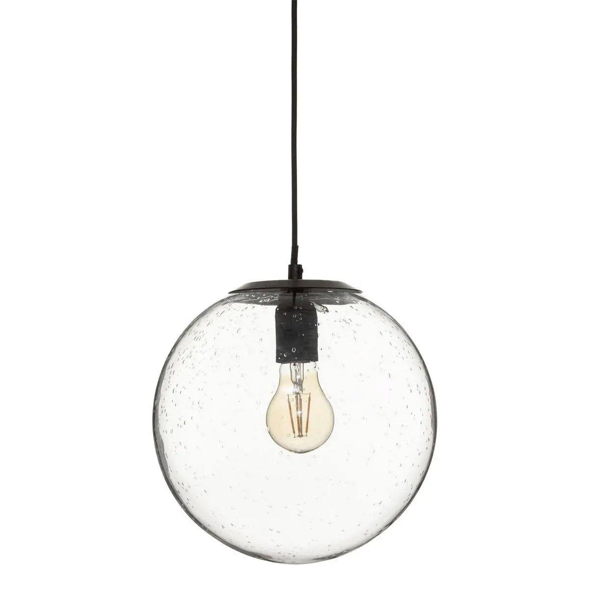 Voir la diapositive 1 : ATMOSPHERA Lampe suspension design  nunn  25cm transparent