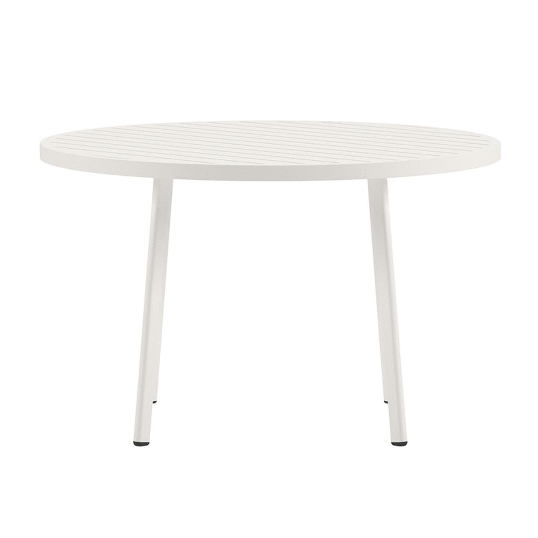 Voir la diapositive 2 : Paris Prix Table de jardin ronde  giardini  120cm beige