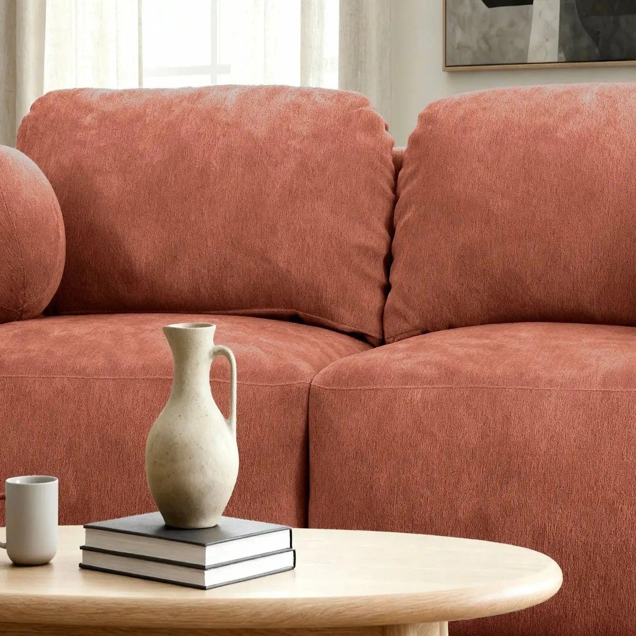 Voir la diapositive 4 : CASANOVA PARIS Martin - canapé droit convertible tissu chenille