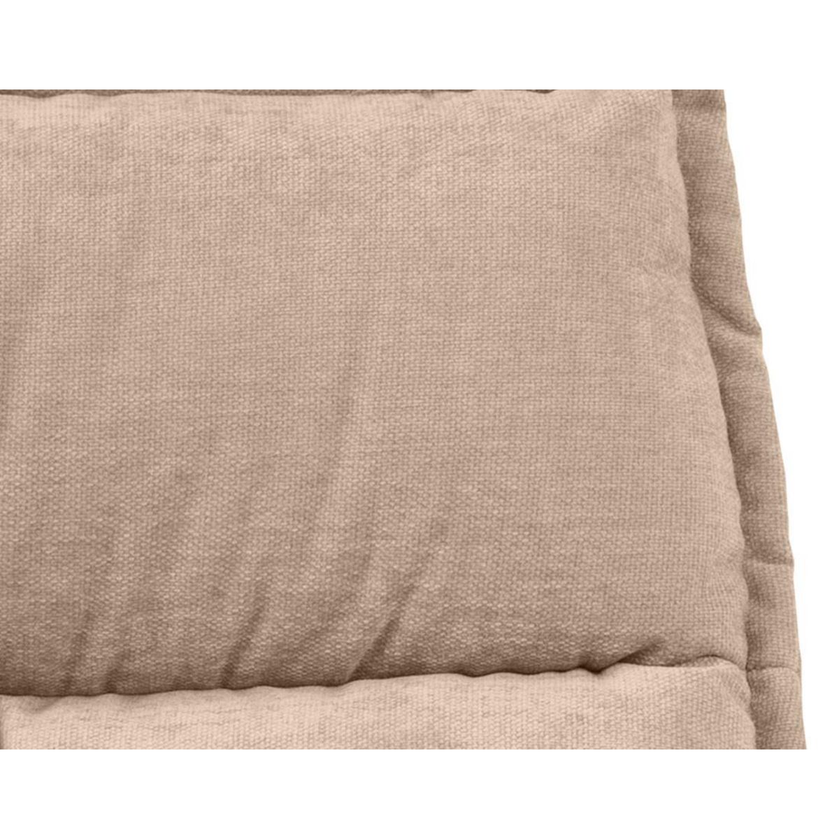 LISA DESIGN Mellow - fauteuil pivotant - en tissu - pieds en acier