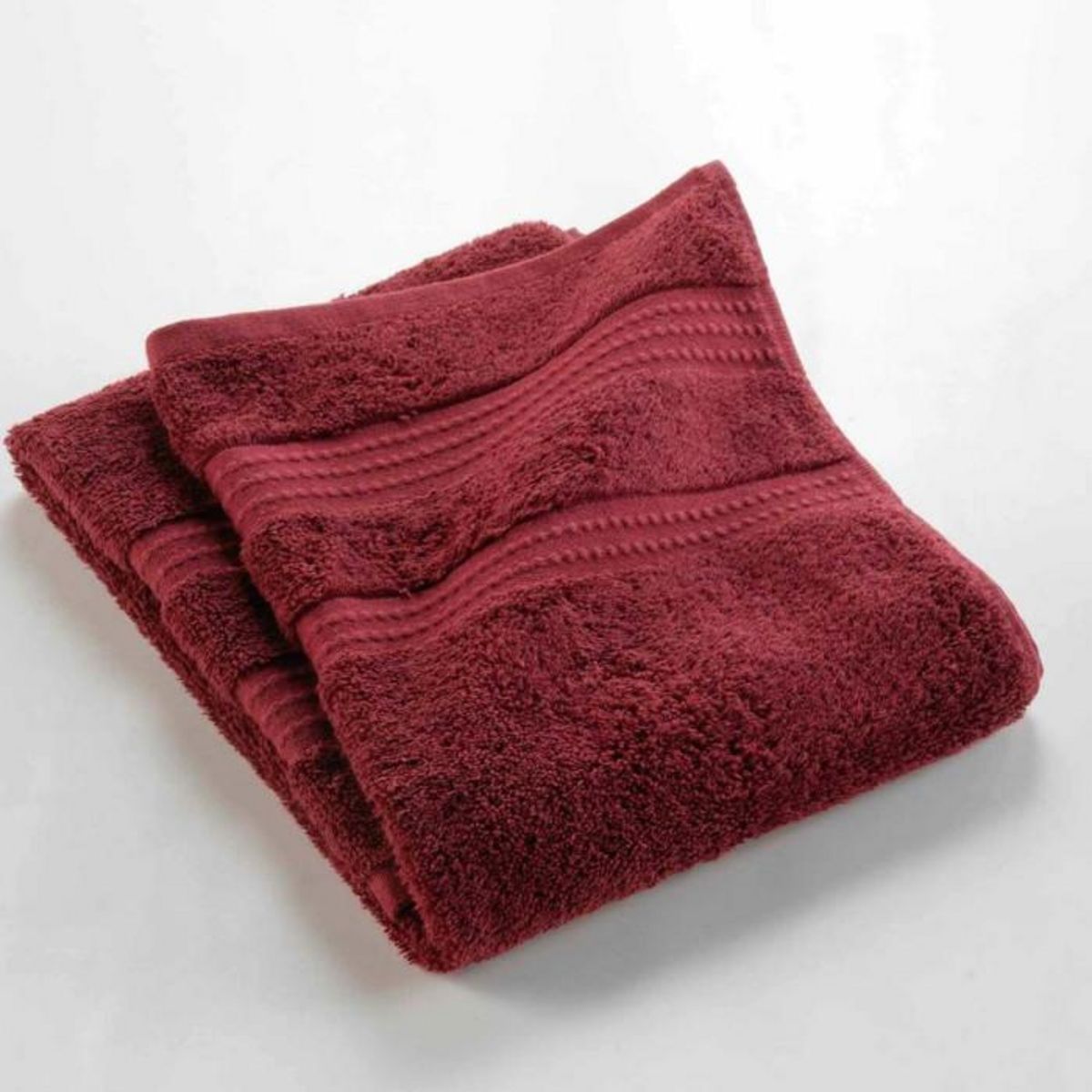 Paris Prix Serviette de Toilette  Excellence  50x90cm Bordeaux