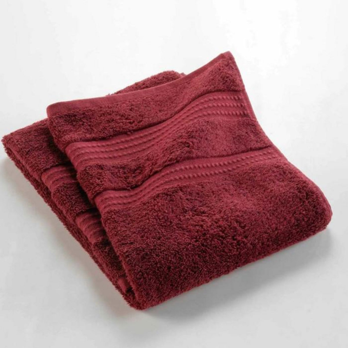 Paris Prix Serviette de Toilette  Excellence  50x90cm Bordeaux
