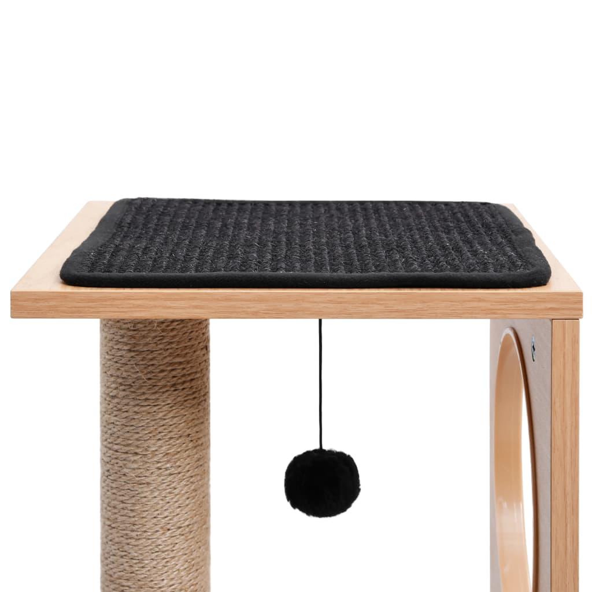 Voir la diapositive 4 : VIDAXL Arbre a chat avec tapis a gratter en sisal 60 cm