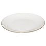 Voir la diapositive 2 : SECRET DE GOURMET Lot de 6 Assiettes Plates  Petit Salon  27cm Blanc