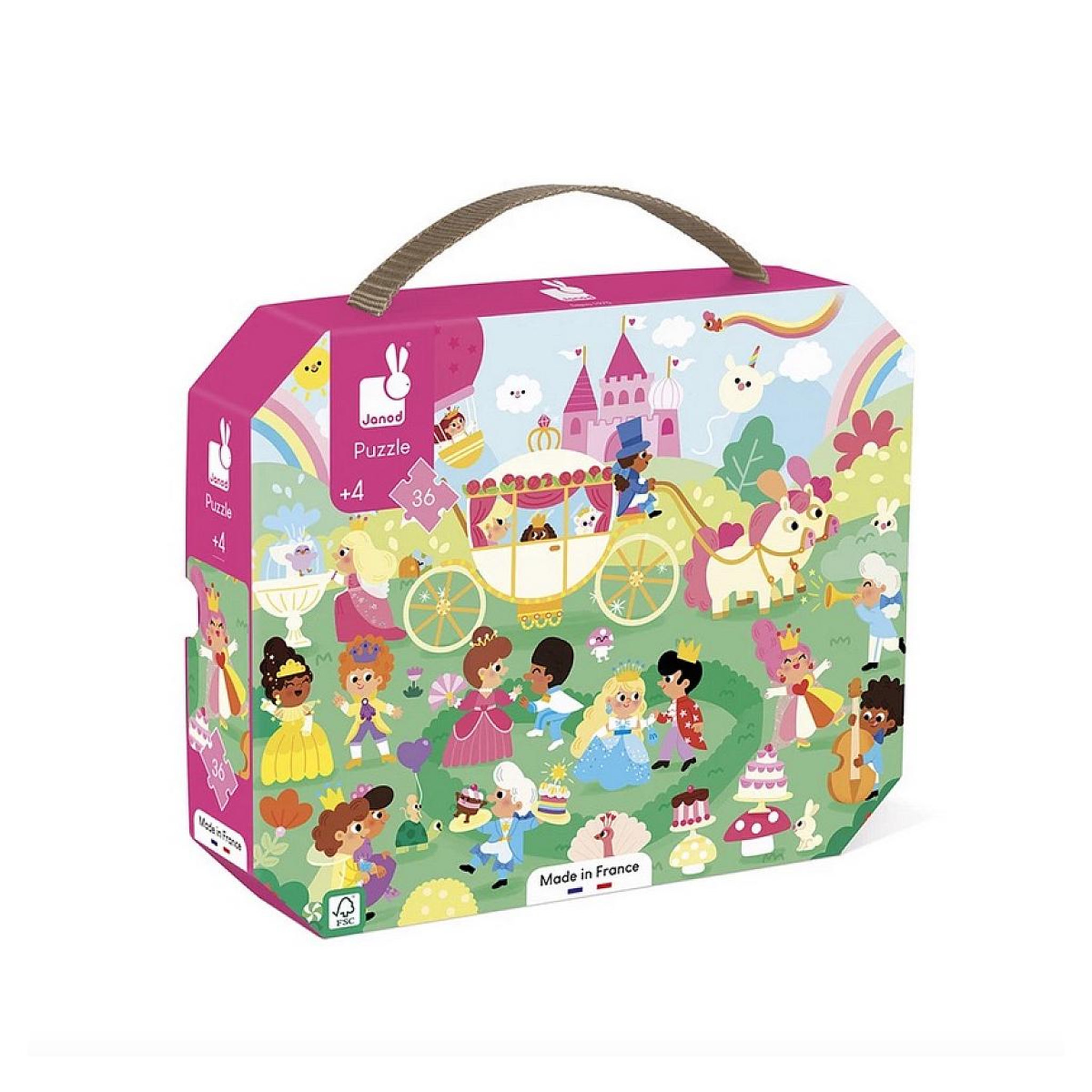 JANOD Puzzle Les princesses - 36 pieces