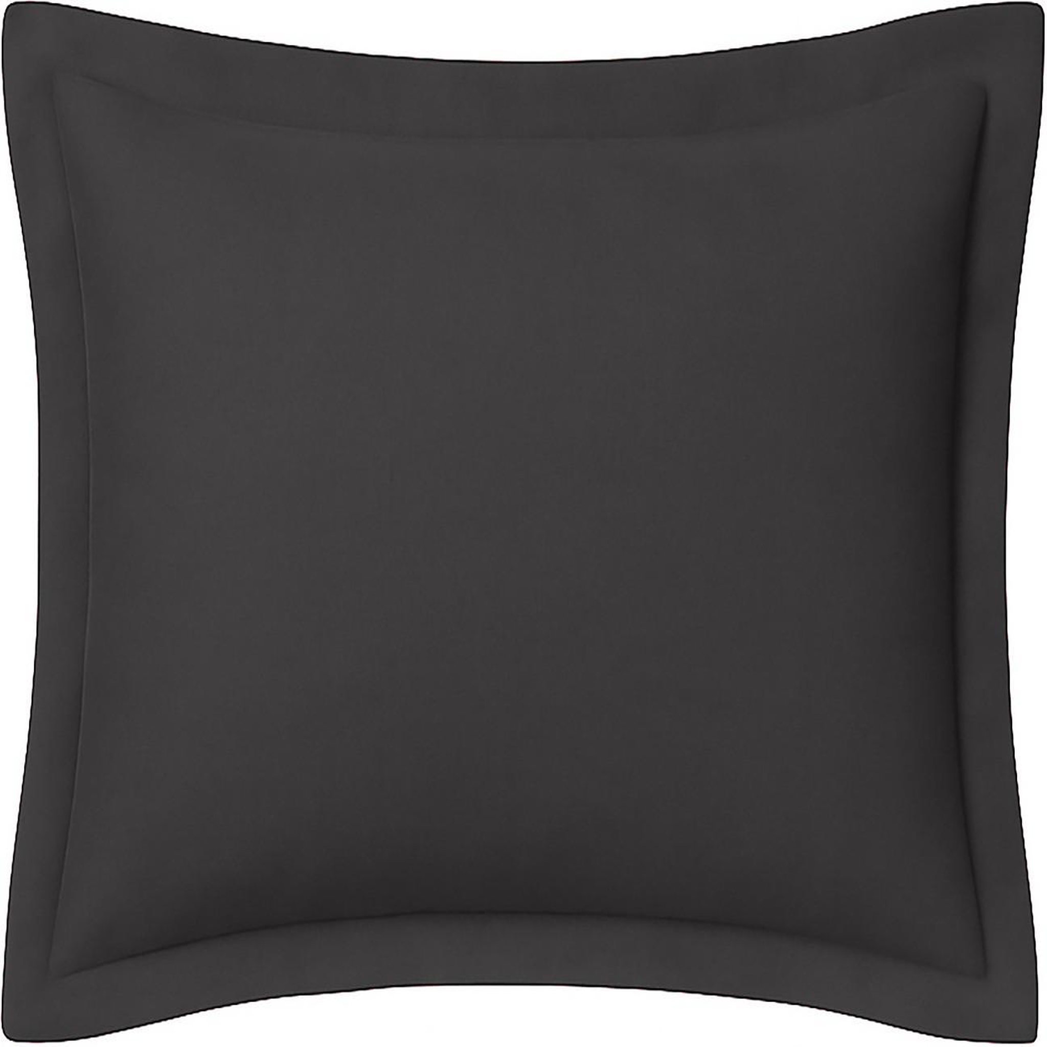 Home collection Taie d'oreiller coton 50x70cm réglisse
