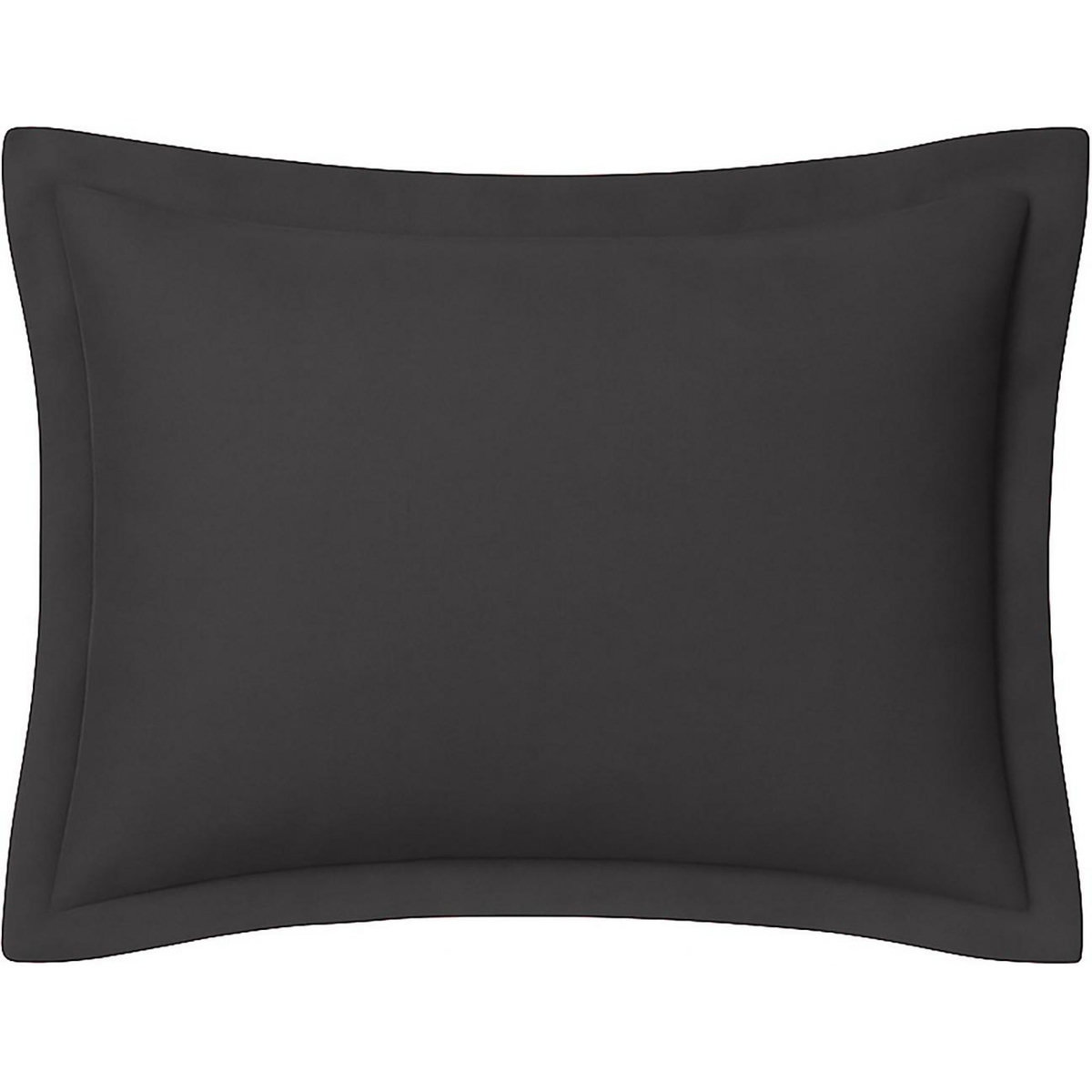 Home collection Taie d'oreiller coton 50x70cm réglisse