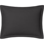 Home collection Taie d'oreiller coton 50x70cm réglisse