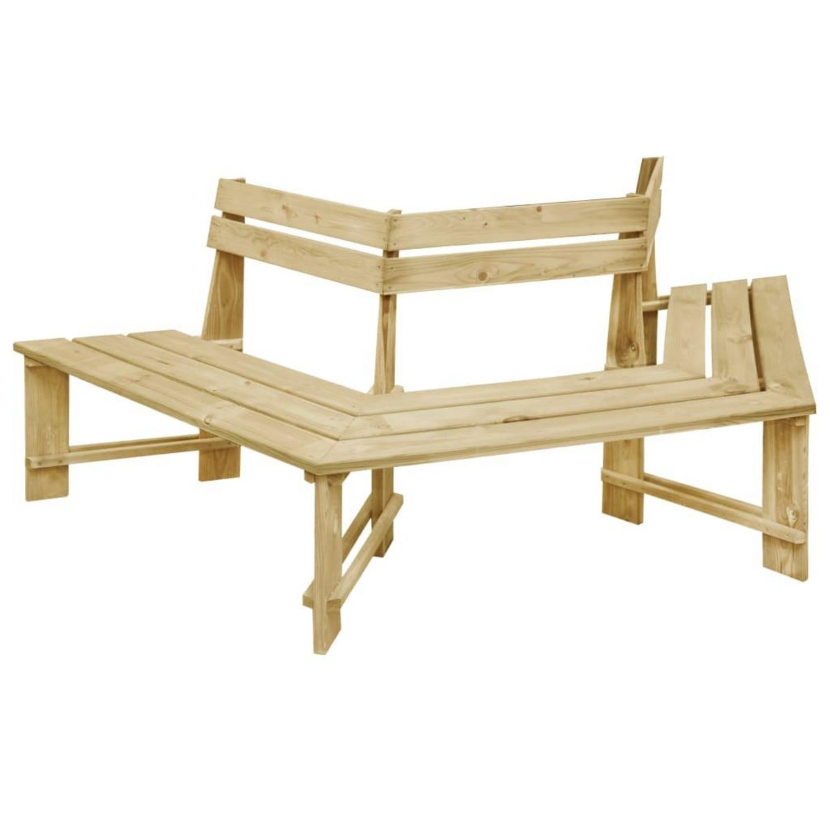 VIDAXL Banc de jardin 240 cm Bois de pin impregne