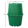 GARANTIA Récupérateur d'eau Vert - 1300L - TOP TANK
