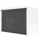 Habitat et Jardin Store pergola bioclimatique - 277 x 208 cm - Gris anthracite