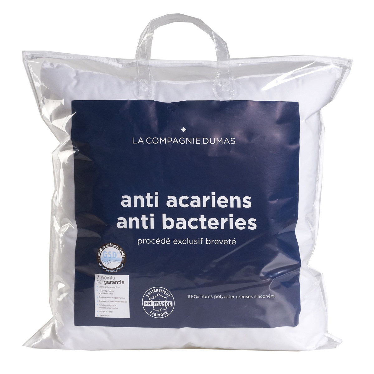 Oreiller moelleux microfibre anti-acariens Dream