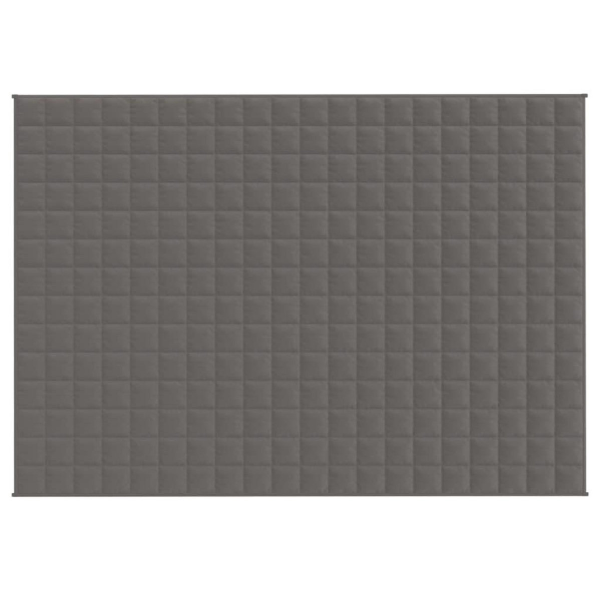 VIDAXL Couverture lestee Gris 137x200 cm 6 kg Tissu