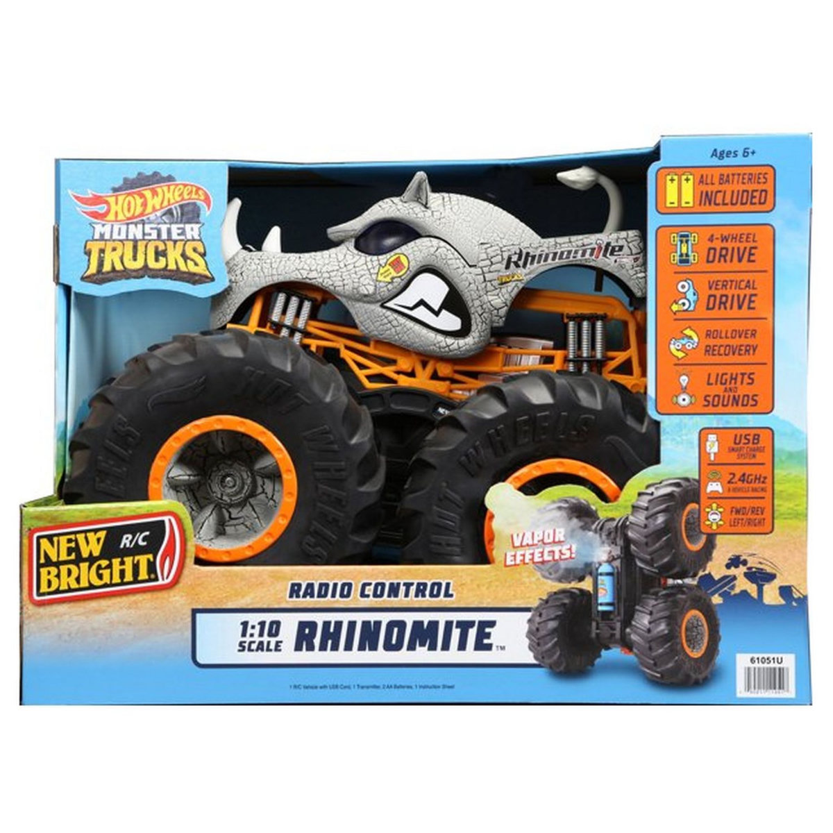 MONDO RC Hot Wheels Monster truck Rhinomite 