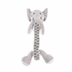 Paris Prix Peluche pour Chien  Éléphant  34cm Gris