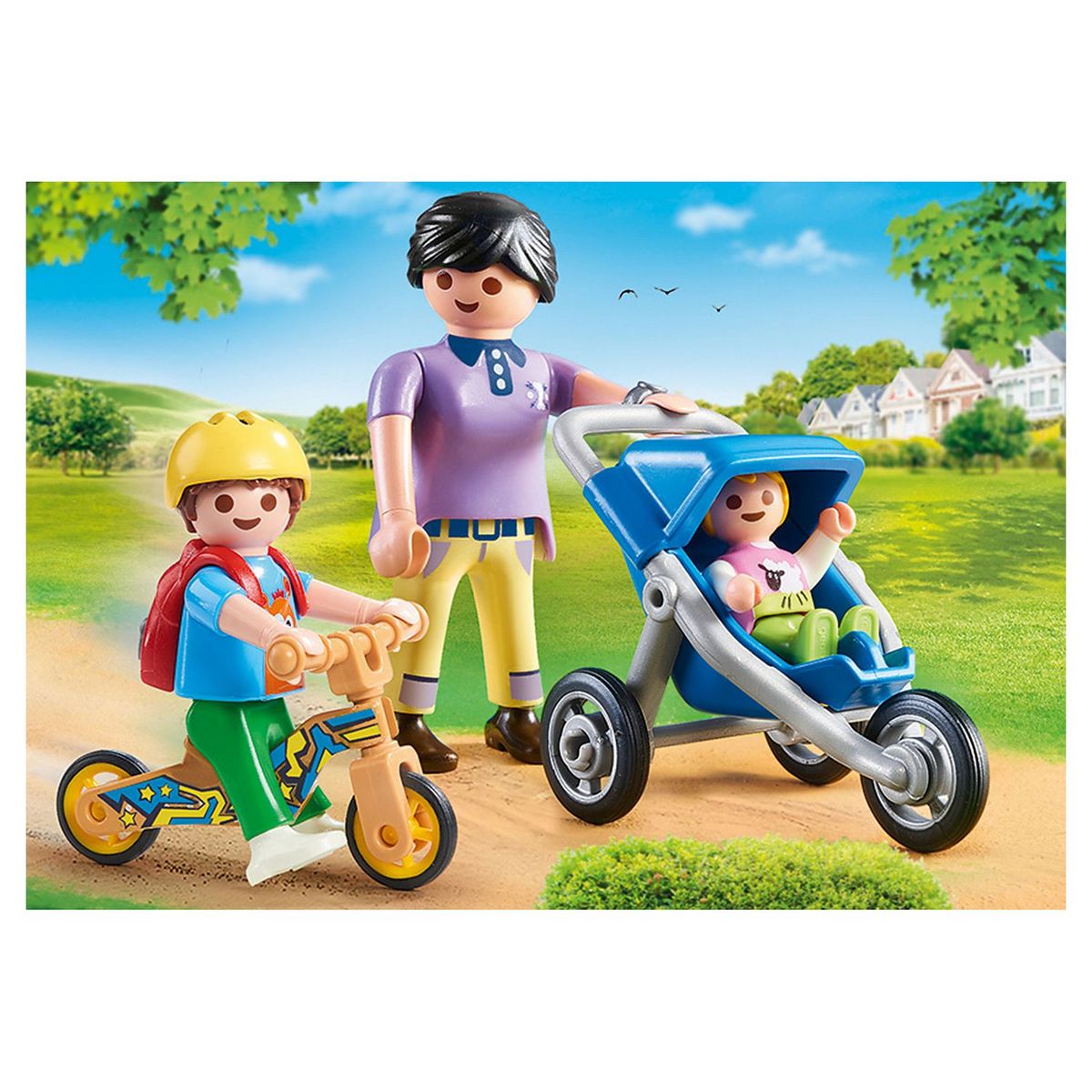 PLAYMOBIL 70284 - City Life - Maman avec enfants