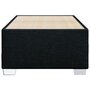 Voir la diapositive 4 : VIDAXL Cadre de lit sans matelas noir 90x200 cm tissu