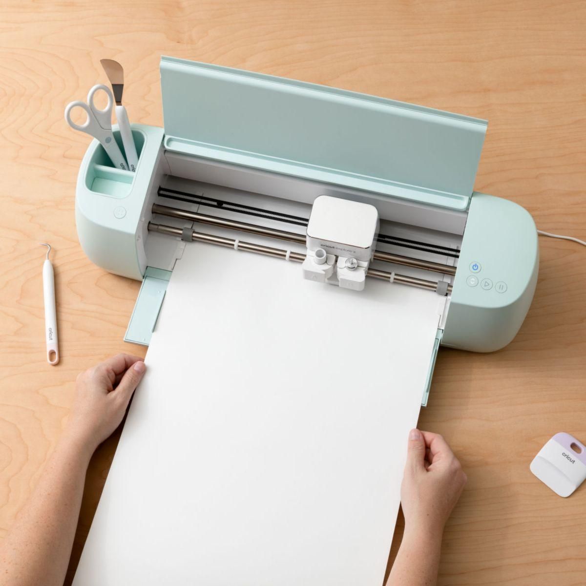 CRICUT Accessoire Papier autocollant dissoluble blanc