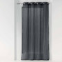 Voir la diapositive 1 : Paris Prix Rideau Voilage à Œillets  Zazy  140x240cm Anthracite