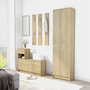 Voir la diapositive 3 : VIDAXL Garde-robe de couloir Chene sonoma 55x25x189 cm Bois ingenierie
