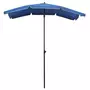 VIDAXL Parasol de jardin avec mat 200x130 cm Bleu azure