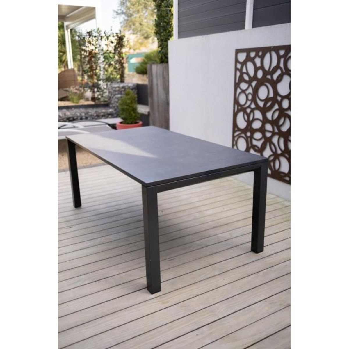 Paris Prix Table de Jardin Extensible  Sico  180-240cm Gris