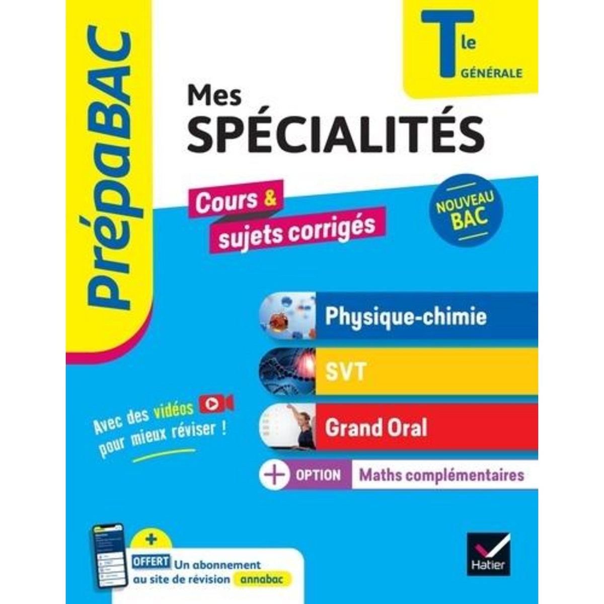 MES SPECIALITES TLE GENERALE. PHYSIQUE-CHIMIE, SVT, GRAND ORAL, Benguigui Nathalie