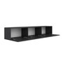 Voir la diapositive 4 : Habitat et Jardin Meuble TV en bois  West  150 x 32 x 30 cm - Anthracite