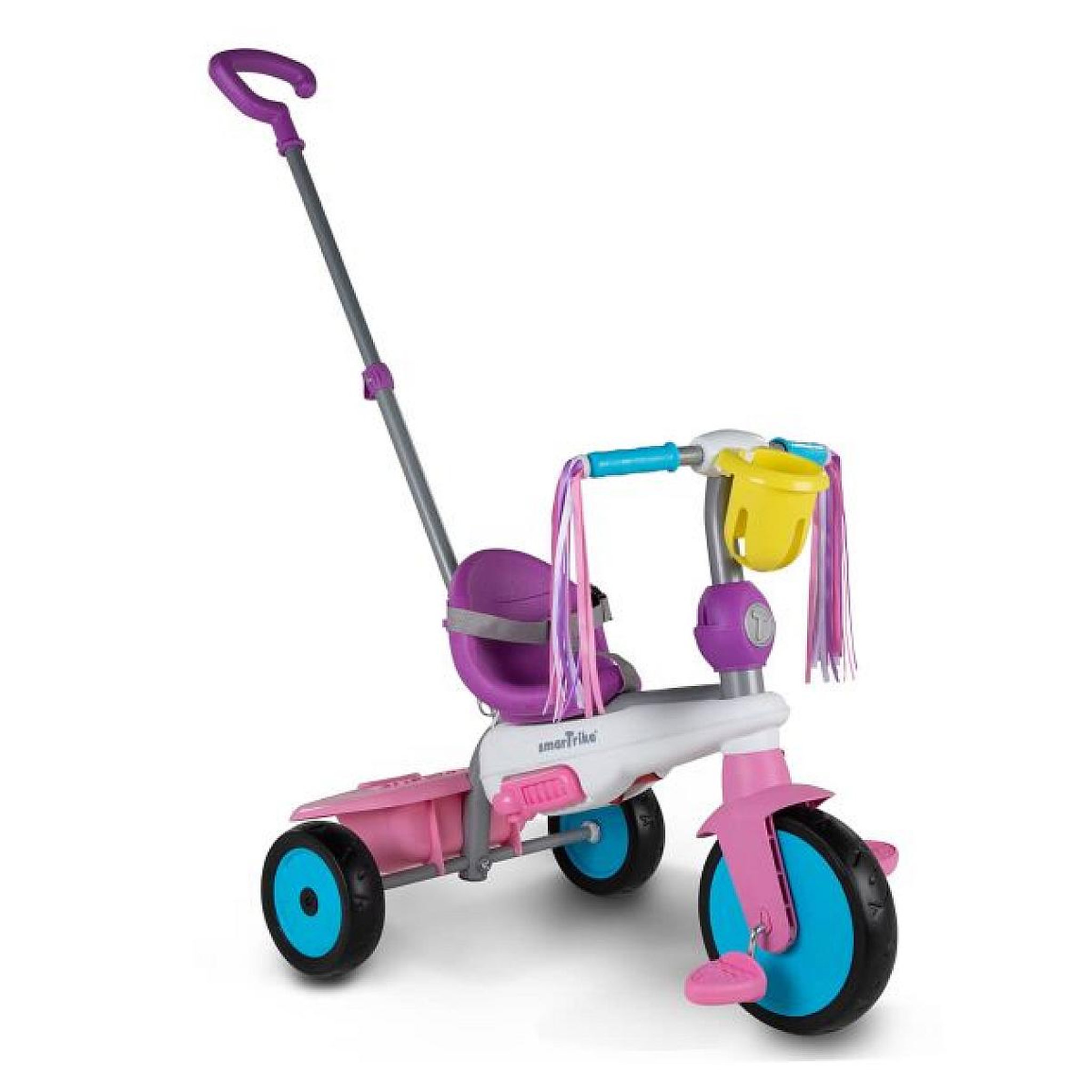 Voir la diapositive 2 : SMARTRIKE Tricycle Breeze licorne rose