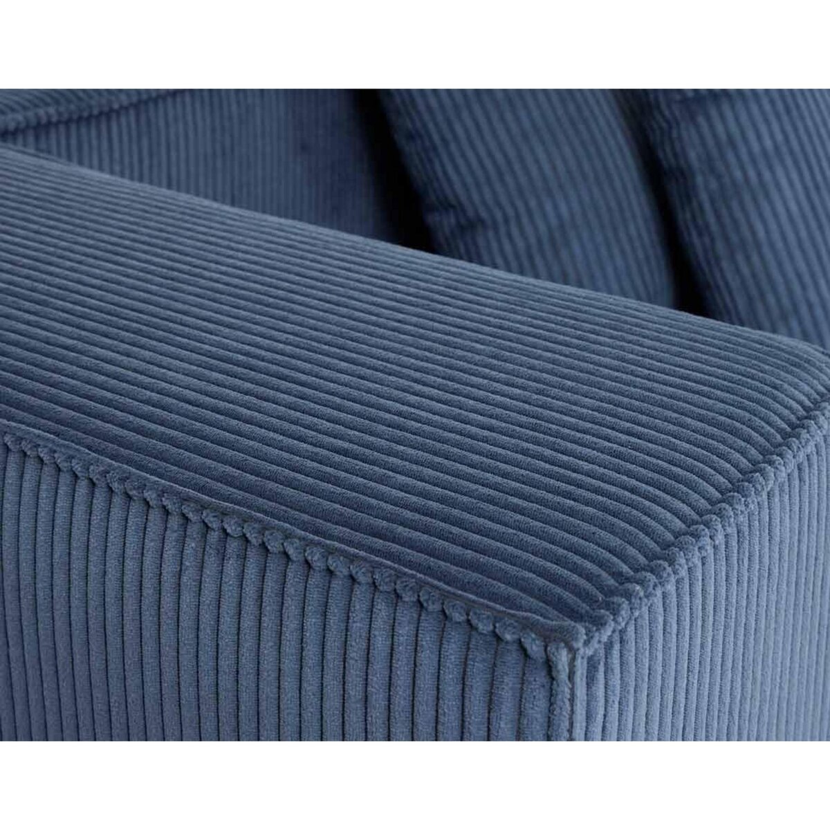 LISA DESIGN Colombine - canapé modulable droit - 3 places - en velours côtelé