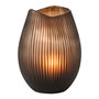 Voir la diapositive 2 : Paris Prix Vase Design Ligne  Octave  31cm Marron