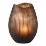 Voir la diapositive 2 : Paris Prix Vase Design Ligne  Octave  31cm Marron